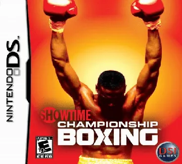 Showtime Championship Boxing (USA) box cover front